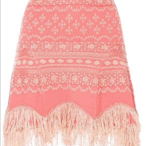 Alice McCall Pink & Gold Fringe Sweater Skirt Set 4 Barbie! - Picture 3 of 6